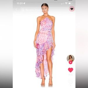 Halter mid low dress